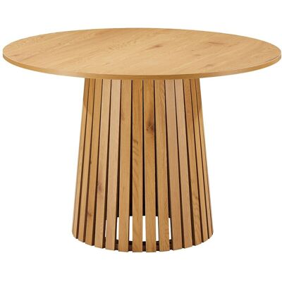 Happy Garden LIV Scandinavische stijl ronde eettafel 110cm - Bruin Happy Garden LIV Scandinavische stijl ronde eettafel 110cm - Bruin