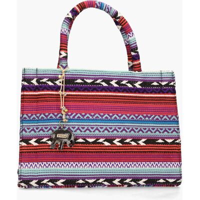 Anokhi Book Tote Small Multicolor female Anokhi Book Tote Small Multicolor female