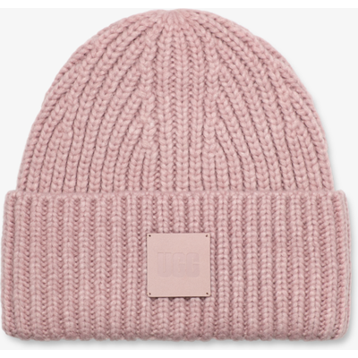 UGG Chunky Rib Beanie Mauve Muts female UGG Chunky Rib Beanie Mauve Muts female