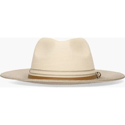 House Of Ord - Cape Town Bella Off-White/Cognac Hoed L female House Of Ord - Cape Town Bella Off-White/Cognac Hoed L female