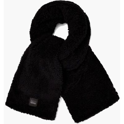 UGG Sherpa Oversized Scarf Black ONE female UGG Sherpa Oversized Scarf Black ONE female