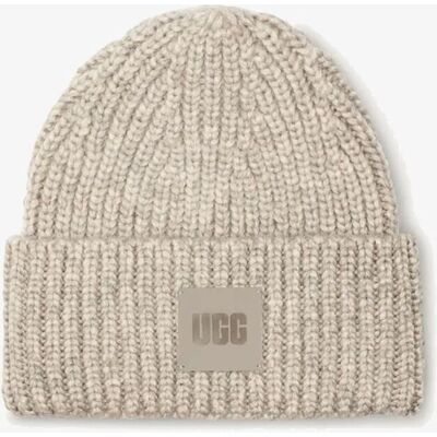 UGG Chunky Rib Beanie Light Grey Muts female UGG Chunky Rib Beanie Light Grey Muts female