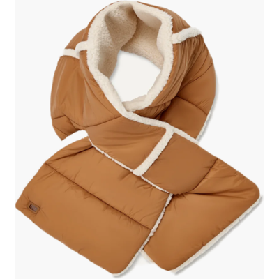 UGG AW UGGfluff Reversible Scarf Chestnut ONE female UGG AW UGGfluff Reversible Scarf Chestnut ONE female