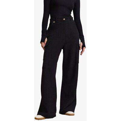 Lune Active Lune Moon Classic Cargo Pants Zwart Cargobroek S female Lune Active Lune Moon Classic Cargo Pants Zwart Cargobroek S female