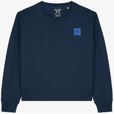 Aquila Lucky Donkerblauw sweater S female Aquila Lucky Donkerblauw sweater S female