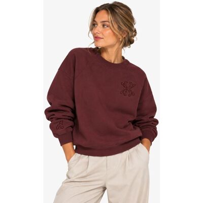 Aquila Sourcing Office Alma Bordeauxrood sweater S female Aquila Sourcing Office Alma Bordeauxrood sweater S female