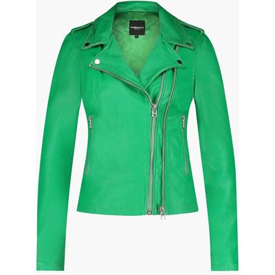 Goosecraft Biker 513 Groen jack XS female Goosecraft Biker 513 Groen jack XS female
