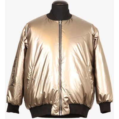 Goosecraft Britte Bomber 1-A Goud/Groen jack L female Goosecraft Britte Bomber 1-A Goud/Groen jack L female