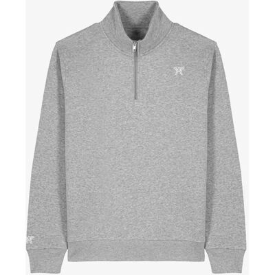Aquila Zip Sweat Grijs sweater XL male Aquila Zip Sweat Grijs sweater XL male