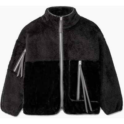 UGG Marlene Sherpa II Jacket Black jack L female UGG Marlene Sherpa II Jacket Black jack L female
