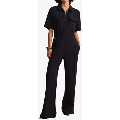 Lune Active Moon Classic Cargo Overall Zwart Jumpsuit female Lune Active Moon Classic Cargo Overall Zwart Jumpsuit female