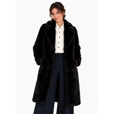 Goosecraft Bray Coat 1-B Zwart jas L female Goosecraft Bray Coat 1-B Zwart jas L female