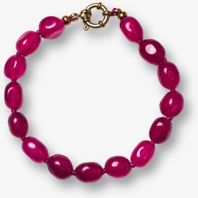 Bonnie Studios Bobby Bracelet Bordeauxrood Armband female Bonnie Studios Bobby Bracelet Bordeauxrood Armband female