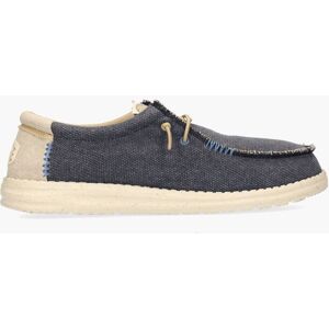 Hey Dude Wally Coastline Jute Jeansblauw 44 male Hey Dude Wally Coastline Jute Jeansblauw 44 male