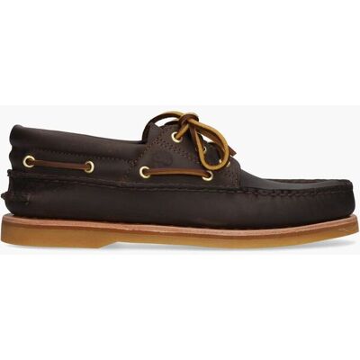Timberland Crafted Boat Shoe Donkerbruin 43.5 male Timberland Crafted Boat Shoe Donkerbruin 43.5 male