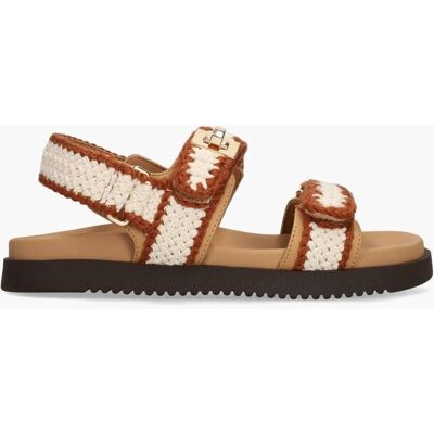 Steve Madden Mona-M Roomwit/Cognac 37 female Steve Madden Mona-M Roomwit/Cognac 37 female