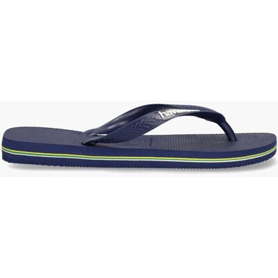 Havaianas Brasil Logo Donkerblauw 44 male Havaianas Brasil Logo Donkerblauw 44 male