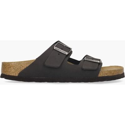 Birkenstock Arizona Oiled Leather Zwart 40 male Birkenstock Arizona Oiled Leather Zwart 40 male