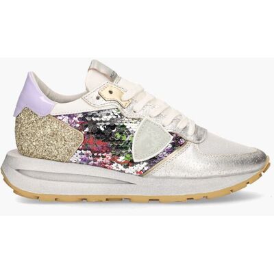 Philippe Model Model Tropez Haute Zilver/Multicolor 39 female Philippe Model Model Tropez Haute Zilver/Multicolor 39 female