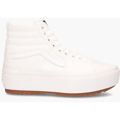 Vans SK8-Hi Stacked Canvas Wit 38.5 female Vans SK8-Hi Stacked Canvas Wit 38.5 female