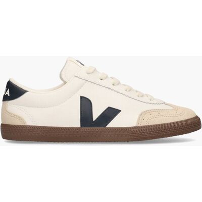 VEJA Volley Leather Wit/Donkerblauw 40 female VEJA Volley Leather Wit/Donkerblauw 40 female