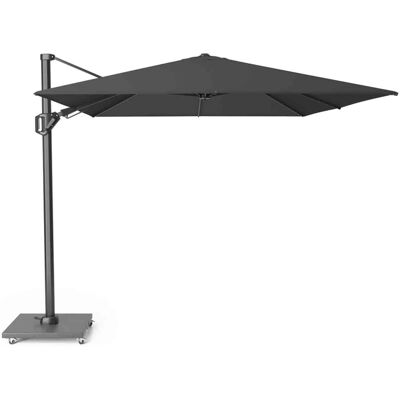 Platinum Challenger T² zweefparasol - premium doek 350x260cm Faded Black Platinum Challenger T² zweefparasol - premium doek 350x260cm Faded Black
