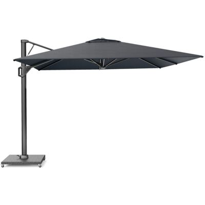 Platinum Beaufort zweefparasol - premium doek 320x320cm Faded Black Platinum Beaufort zweefparasol - premium doek 320x320cm Faded Black