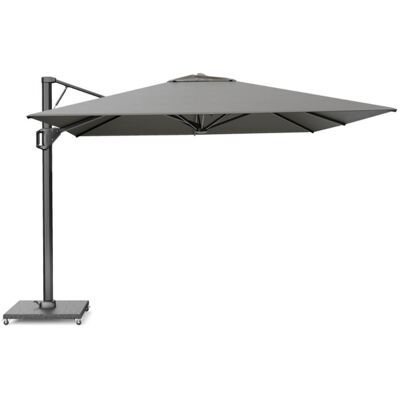 Platinum Beaufort zweefparasol - premium doek 320x320cm Manhattan Platinum Beaufort zweefparasol - premium doek 320x320cm Manhattan