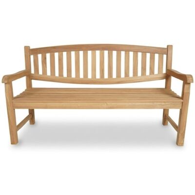 BUITEN living Lille 3-zits tuinbank teakhout Natural Teak 180cm BUITEN living Lille 3-zits tuinbank teakhout Natural Teak 180cm