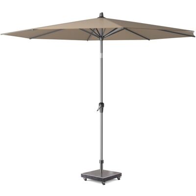 Platinum Riva stokparasol taupe Ø300cm rond Platinum Riva stokparasol taupe Ø300cm rond
