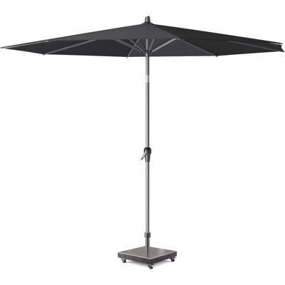 Platinum Riva stokparasol antraciet Ø300cm rond Platinum Riva stokparasol antraciet Ø300cm rond