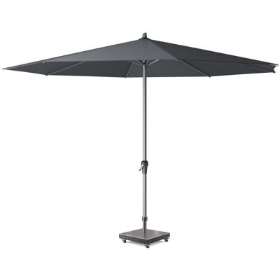 Platinum Riva stokparasol antraciet Ø350cm rond Platinum Riva stokparasol antraciet Ø350cm rond