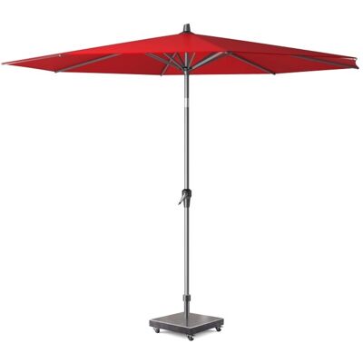 Platinum Riva stokparasol rood Ø300cm rond Platinum Riva stokparasol rood Ø300cm rond