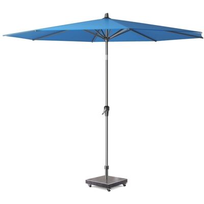 Platinum Riva stokparasol blauw Ø250cm rond Platinum Riva stokparasol blauw Ø250cm rond