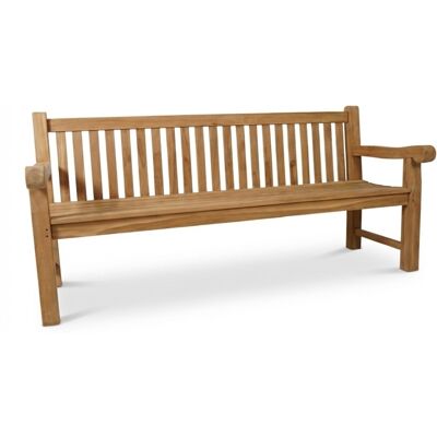 BUITEN living Salzburg premium 3-zits tuinbank teakhout Natural Teak 194cm BUITEN living Salzburg premium 3-zits tuinbank teakhout Natural Teak 194cm