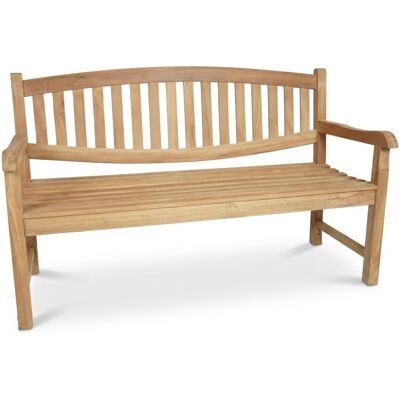 BUITEN living Lille 3-zits tuinbank teakhout Natural Teak 150cm BUITEN living Lille 3-zits tuinbank teakhout Natural Teak 150cm