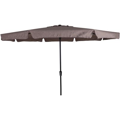 Madison Rhodos stokparasol Ø350cm taupe Madison Rhodos stokparasol Ø350cm taupe