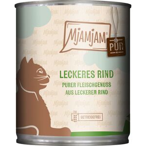 6x800g MjAMjAM puur vlees heerlijk puur rund kattenvoer nat 6x800g MjAMjAM puur vlees heerlijk puur rund kattenvoer nat