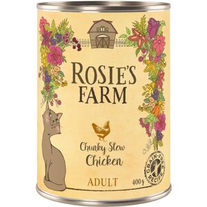 Rosie's Farm Adult 6 x 400 g Kattenvoer - Kip Rosie's Farm Adult 6 x 400 g Kattenvoer - Kip