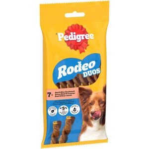 10x 7st Pedigree Rodeo Duos Rundvlees en Kaas Hondensnacks 10x 7st Pedigree Rodeo Duos Rundvlees en Kaas Hondensnacks