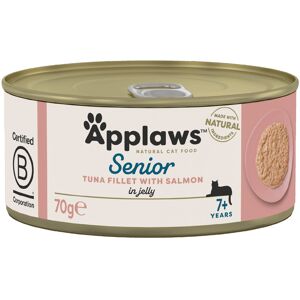 24x70g Applaws Senior Tonijn met zalm natvoer voor katten 24x70g Applaws Senior Tonijn met zalm natvoer voor katten