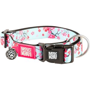 Max & Molly Smart ID Halsband Cherry Bloom M: 34-55 cm halsomvang hond Max & Molly Smart ID Halsband Cherry Bloom M: 34-55 cm halsomvang hond