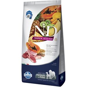 N&D Tropical Selection 10kg N&D Dog Tropical Selection Adult Medium/Maxi met lam droogvoer voor honden N&D Tropical Selection 10kg N&D Dog Tropical Selection Adult Medium/Maxi met lam droogvoer voor honden