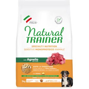 Natural Trainer 3kg Trainer Natural Sensitive No Gluten Adult Med/Max Lamb hondenvoer droog Natural Trainer 3kg Trainer Natural Sensitive No Gluten Adult Med/Max Lamb hondenvoer droog