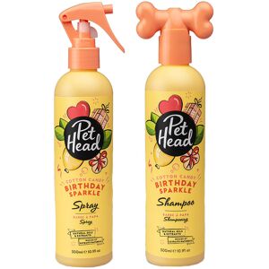 Pet Head Birthday Edition Set 2-delig (shampoo, spray) voor honden Pet Head Birthday Edition Set 2-delig (shampoo, spray) voor honden