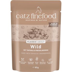 16x85g Maaltijdzakjes Lam & Konijn catz finefood Kattenvoer 16x85g Maaltijdzakjes Lam & Konijn catz finefood Kattenvoer