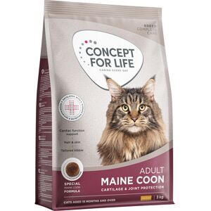 Concept for Life Maine Coon droogvoer Adult - Nieuw Receptuur: 3 kg Concept for Life Maine Coon droogvoer Adult - Nieuw Receptuur: 3 kg