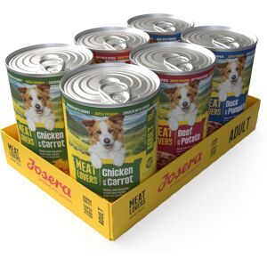 Josera Meatlovers Menu 6 x 400 g - Mixpakket (3 Soorten, nieuw Design) Josera Meatlovers Menu 6 x 400 g - Mixpakket (3 Soorten, nieuw Design)