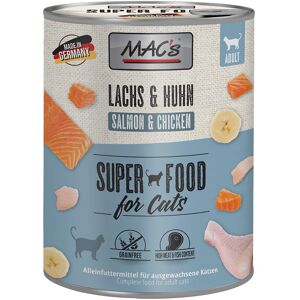 6x800g Zalm & Kip MAC's Kattenvoer 6x800g Zalm & Kip MAC's Kattenvoer