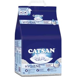 2x 18L Hygiëne Plus Catsan Kattenbakvulling niet-klonterend 2x 18L Hygiëne Plus Catsan Kattenbakvulling niet-klonterend